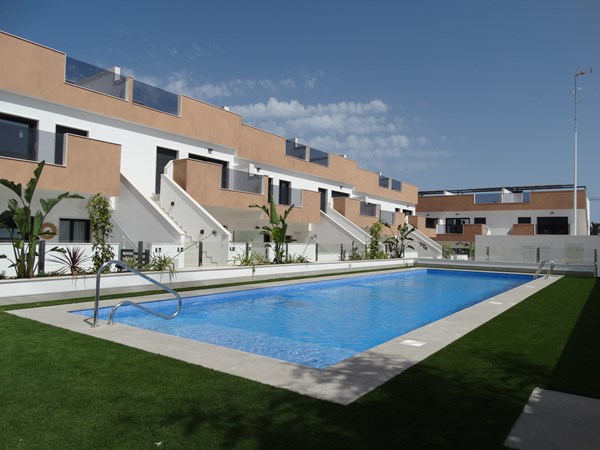 Rambla Beach III - Pilar de la Horadada 
laagbouw app. 2 bed 2 bad